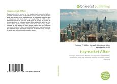 Bookcover of Haymarket Affair