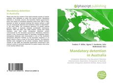 Borítókép a  Mandatory detention in Australia - hoz
