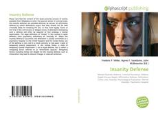 Bookcover of Insanity Defense