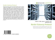 Bookcover of Border Gateway Protocol