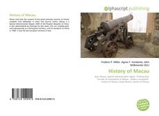 Обложка History of Macau