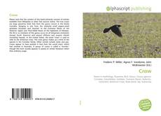 Bookcover of Crow