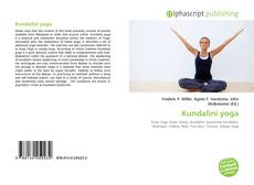 Borítókép a  Kundalini yoga - hoz