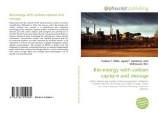 Bookcover of Bio-energy with carbon capture and storage