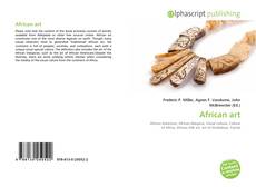 Portada del libro de African art