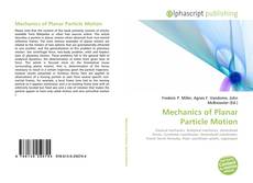 Mechanics of Planar Particle Motion的封面