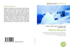 Bookcover of Medical Research