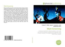 Bookcover of Matt Groening