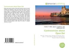 Bookcover of Controversies about Opus Dei