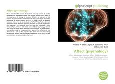 Borítókép a  Affect (psychology) - hoz