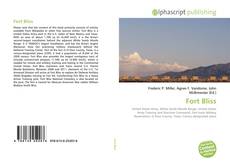 Borítókép a  Fort Bliss - hoz