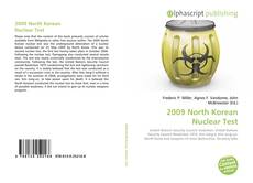 Borítókép a  2009 North Korean Nuclear Test - hoz