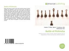 Borítókép a  Battle of Pichincha - hoz