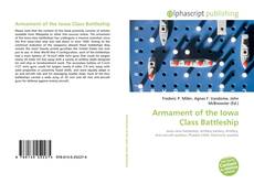 Portada del libro de Armament of the Iowa Class Battleship