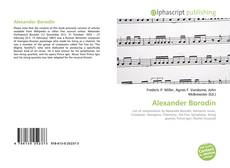 Alexander Borodin kitap kapağı