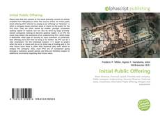 Bookcover of Initial Public Offering