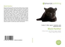 Black Panther kitap kapağı