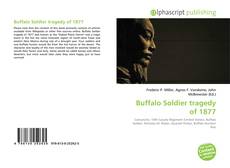 Buchcover von Buffalo Soldier tragedy of 1877