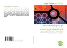 Buchcover von Cosmological constant