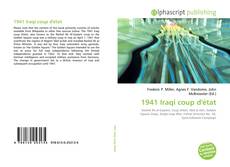 Bookcover of 1941 Iraqi coup d'état