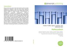 Bookcover of Halocarbon