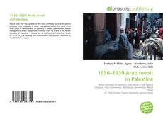 Bookcover of 1936–1939 Arab revolt in Palestine