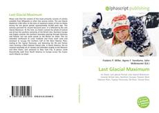 Borítókép a  Last Glacial Maximum - hoz