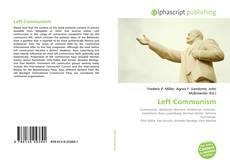 Bookcover of Left Communism