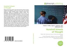 Bookcover of Hundred Schools of Thought