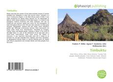 Couverture de Timbuktu