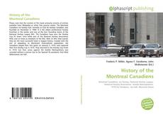 Buchcover von History of the Montreal Canadiens