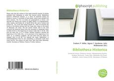 Portada del libro de Bibliotheca Historica
