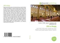 Buchcover von Ahl-e Haqq