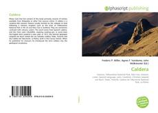 Capa do livro de Caldera 