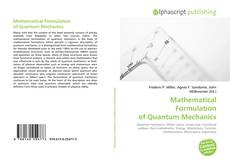 Borítókép a  Mathematical Formulation of Quantum Mechanics - hoz