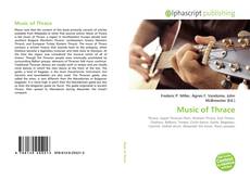 Borítókép a  Music of Thrace - hoz