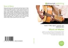 Borítókép a  Music of Maine - hoz
