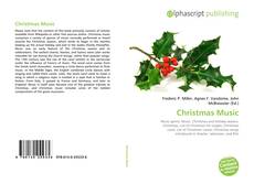 Capa do livro de Christmas Music 