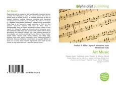 Capa do livro de Art Music 