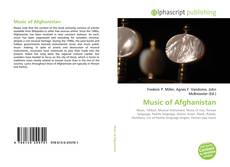 Borítókép a  Music of Afghanistan - hoz