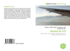 Capa do livro de Heinkel He 219 