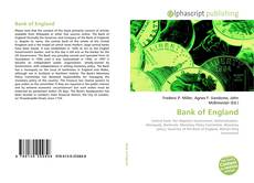 Borítókép a  Bank of England - hoz