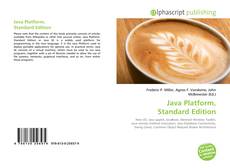Couverture de Java Platform, Standard Edition
