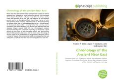 Couverture de Chronology of the Ancient Near East