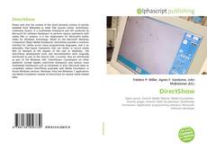 Обложка DirectShow