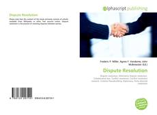 Couverture de Dispute Resolution