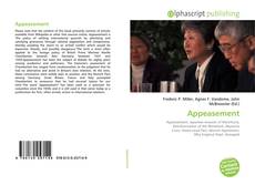 Couverture de Appeasement