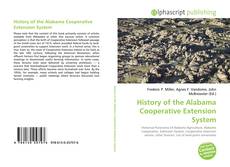 Bookcover of History of the Alabama Cooperative Extension System