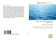 Copertina di Bay of Fundy