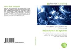 Portada del libro de Heavy Metal Subgenres
